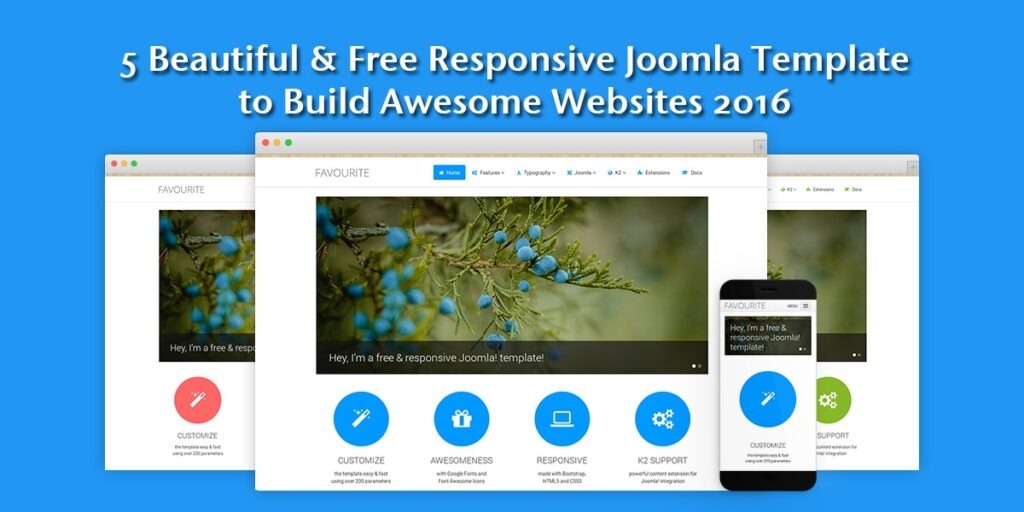 Joomla Examples 5 Beautiful & Free Responsive Joomla Template to Build Awesome Websites ...