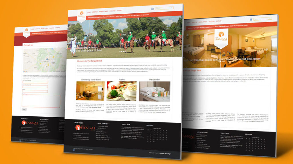 the sangai hotel website