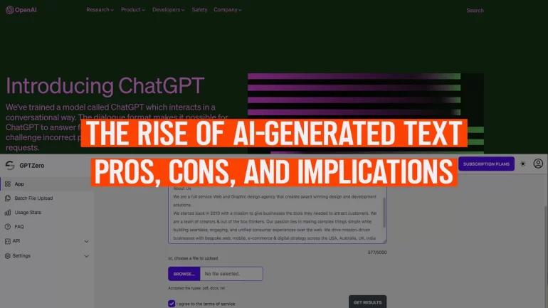 The Rise of AI-Generated Text: Pros, Cons, and Implications