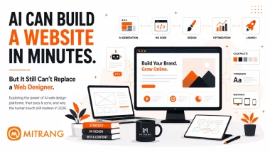 Can AI build a professional website? Compare the best AI web design platforms in 2026, their advantages, limitations, and why designers remain essential.